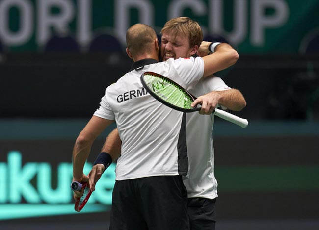 Davis Cup Finals: Германия стала вторым полуфиналистом, обыграв Великобританию
