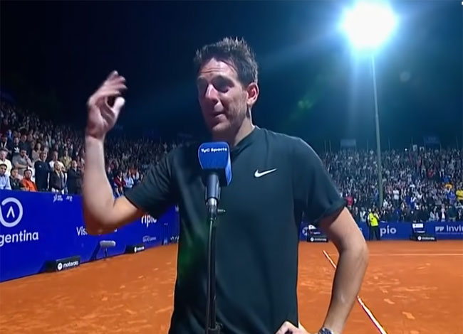 Джокович отреагировал на уход из тенниса дель Потро
