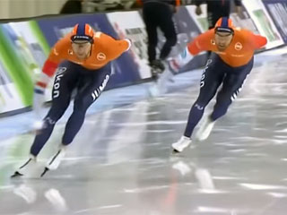 Олимпиада 2022. Голландский конькобежец Нуис победил с олимпийским рекордом на 1500 м