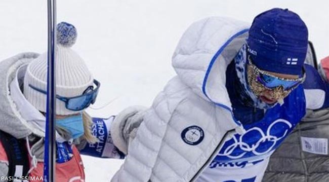 Финский лыжник отморозил гениталии во время гонки на Олимпиаде в Пекине