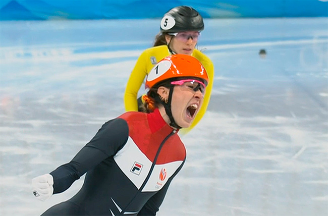 Олимпиада 2022. Голландка Схюлтинг – олимпийская чемпионка по шорт-треку на 1000 м