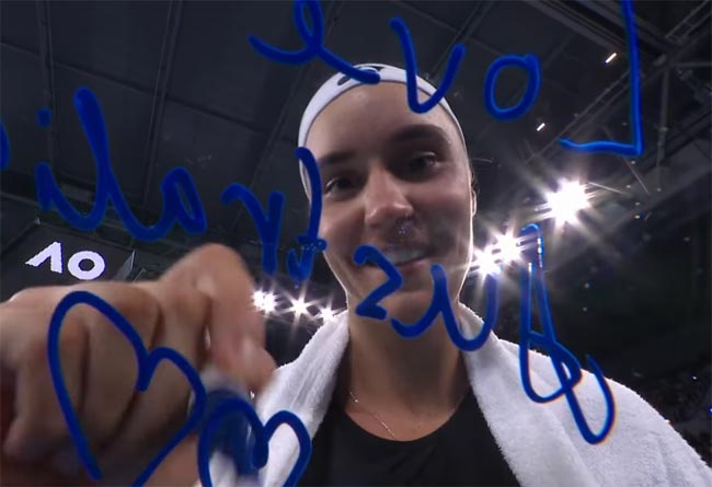 Australian Open. Калініна перемогла Квітову і вийшла до третього кола