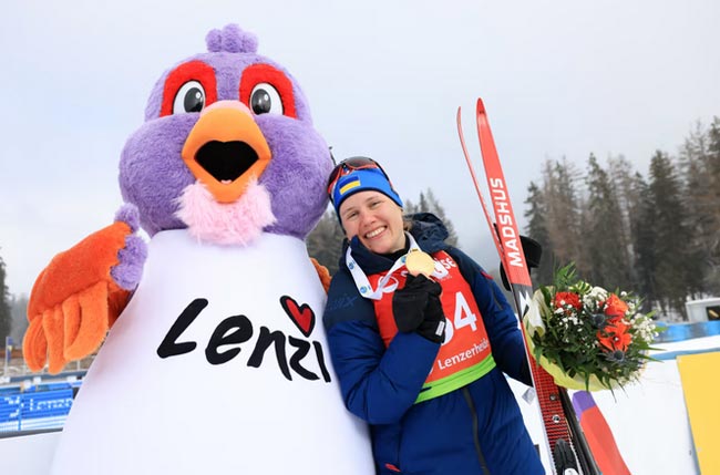 Анастасія Меркушина – чемпіонка Європи в спринті
