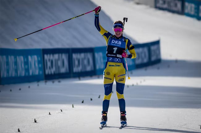 Біатлон. Кубок націй очолює жіноча збірна Швеції, Україна йде 12-ю