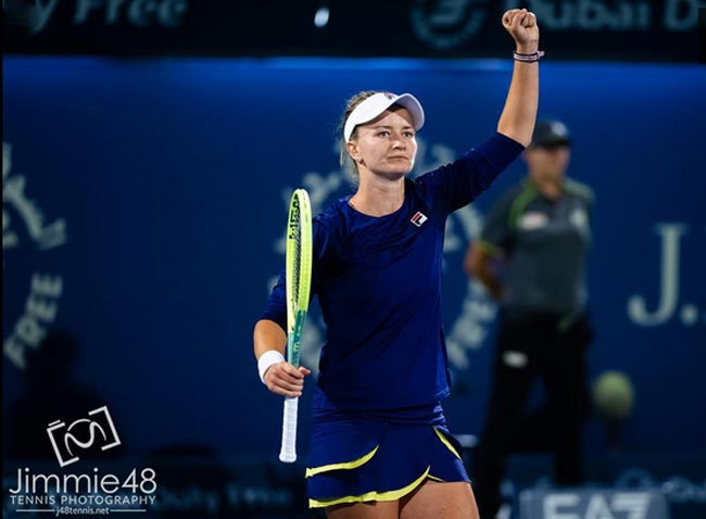 WTA. Дубай. Крейчикова перемогла третю ракетку світу Пегулу і вийшла до фіналу