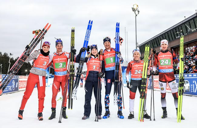 Норвегія виграла одиночну змішану естафету на етапі КС в Нове Мєсто; Україна - шоста
