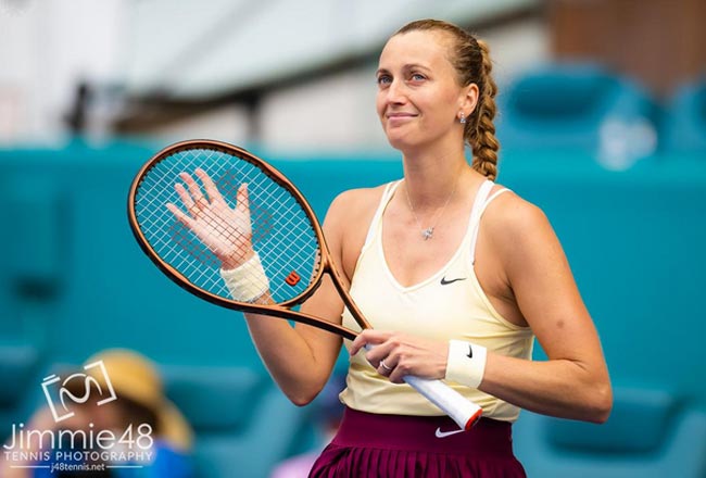 WTA-1000. Квітова перемогла Кирстю і стала другою фіналісткою