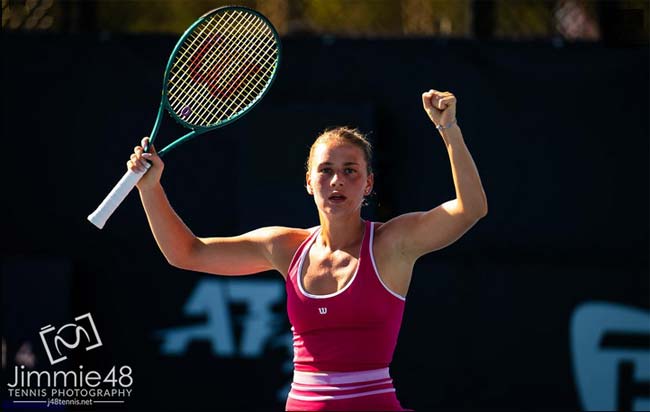 Australian Open. Марта Костюк пробилась до другого кола