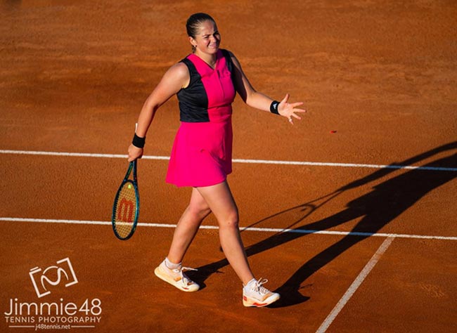WTA-1000. Рим.  Остапенко програла Соболенко у чвертьфіналі