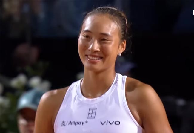 WTA 1000. Рим. Ціньвень обіграла Соболенко і в півфіналі зустрінеться  з Гауфф