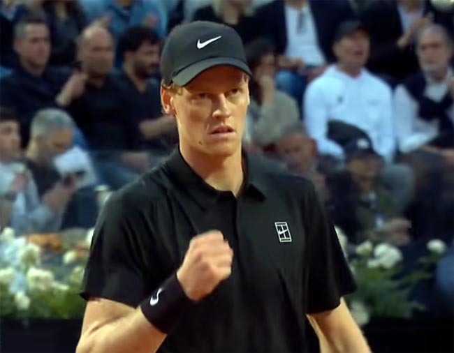 ATP 1000. Рим. Сіннер здобув вольову перемогу над Полом і став другим фіналістом