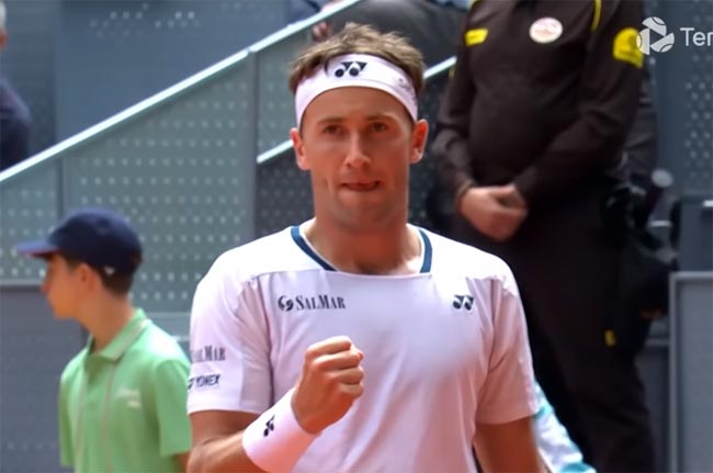ATP 1000. Мадрид. Рууд обіграв Медведєва і зіграє у півфіналі з Серундоло