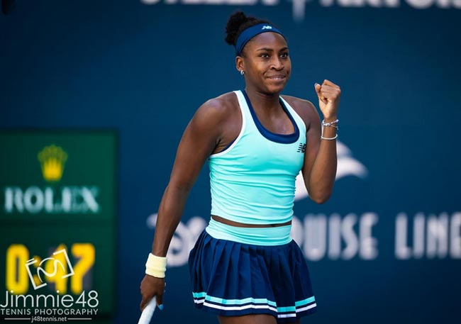 WTA 1000. Рим. Коко Гауфф за 3,5 години здолала Чжен Ціньвень і стала другою фіналісткою